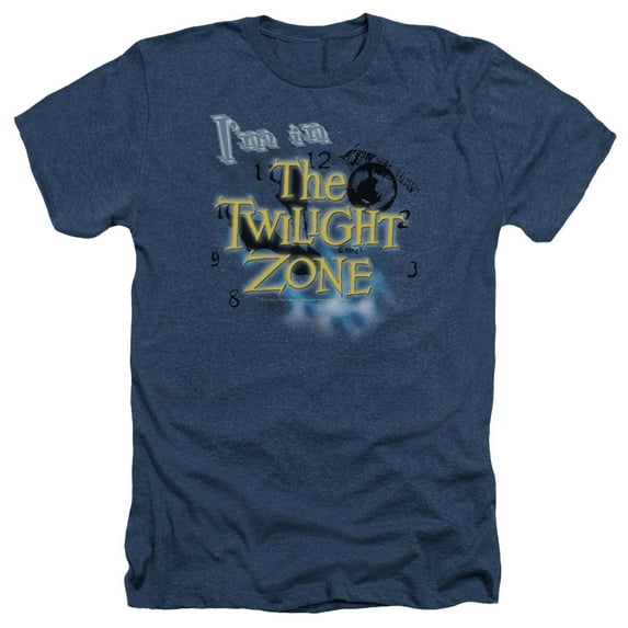 Twilight Zone - Im In The Twilight Zone - Heather Short Sleeve Shirt - Large