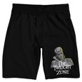 thumbnail image 1 of Twilight Zone Kanamit Men's Black Lounge Shorts-Large, 1 of 5