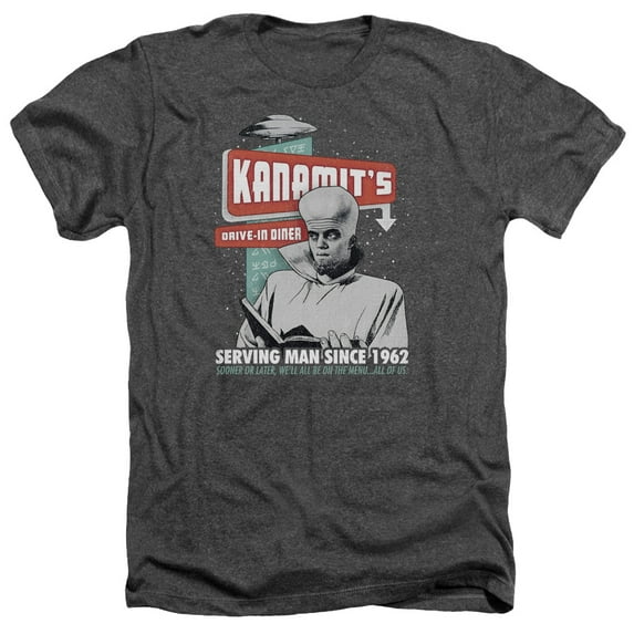 Twilight Zone - Kanamits Diner - Heather Short Sleeve Shirt - XXX-Large