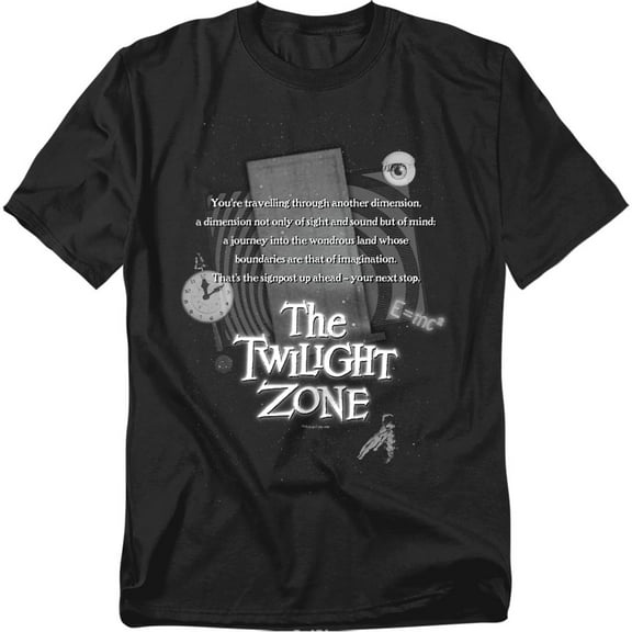 Twilight Zone T-Shirt Monologue Unisex Graphic Tee For Men & Women