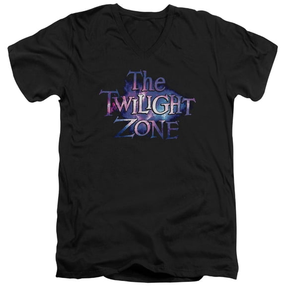 Twilight Zone - Twilight Galaxy - Slim Fit V Neck Shirt - Medium