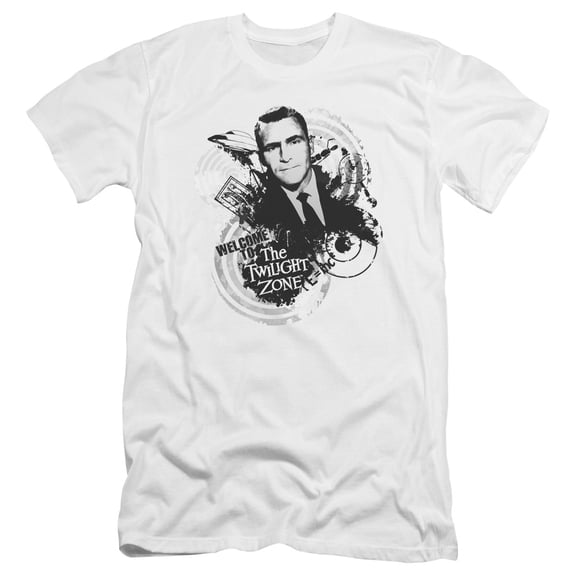 Twilight Zone - Welcome To - Premium Slim Fit Short Sleeve Shirt - Medium