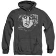 thumbnail image 1 of Twilight Zone Winger Adult Heather Hoodie Sweatshirt Black, 1 of 1