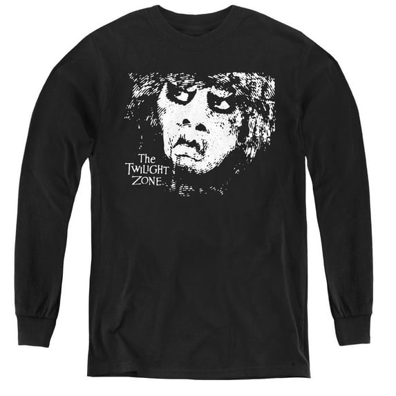 Twilight Zone Winger Youth Long Sleeve T-Shirt Black