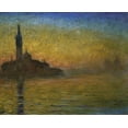 thumbnail image 1 of Twilight in Venice, Crepuscule a Venise , Claude Monet (1840-1926/French), Private Collection Poster Print (24 x 36), 1 of 1