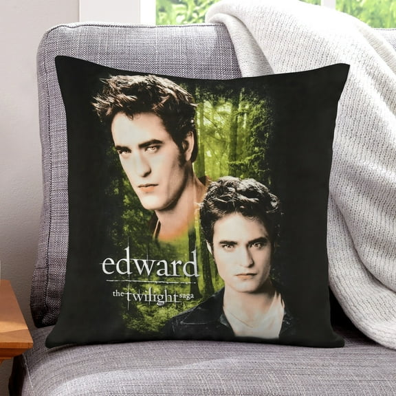 Twilight-themed plush velvet Pillow Cover Case Gifts Pillowcase Home Decorative Throw Cushion Birthday Present Fans Lover