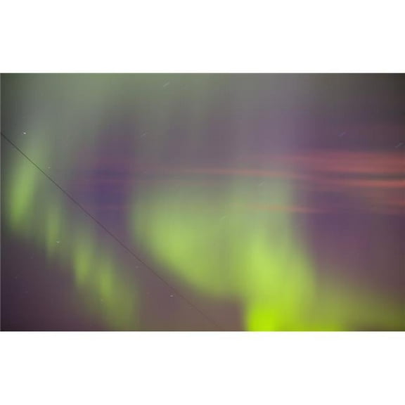 Twilight with Northern Lights Poster Print by Carson Ganci - 17 x 11