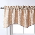 thumbnail image 1 of Twill & Birch Belle Maison USA, LTD. Bryce Chenille Scalloped Curtain Valance with Cording, 1 of 2