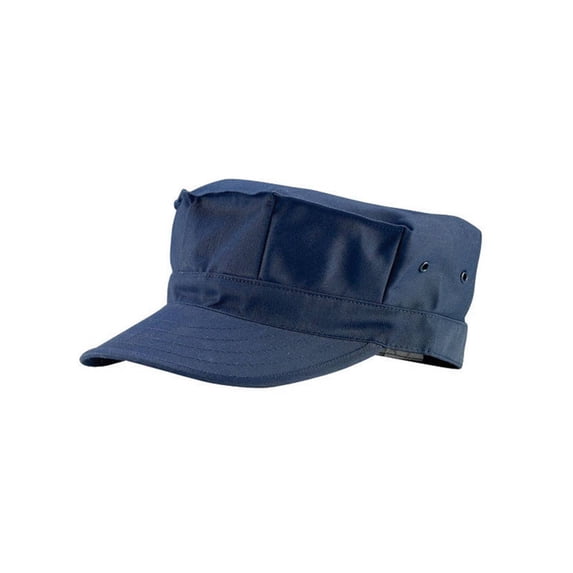 Twill Cadet Army Hat- Navy, X Large