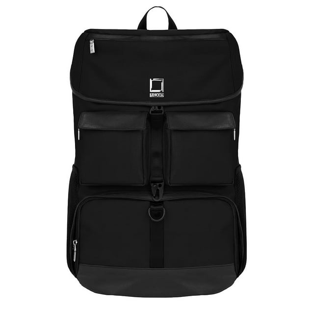Twill Canvas Travel Backpack Bag Fits up to 17.3 Inch Laptop