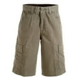 thumbnail image 1 of Twill Cargo Short Dark Putty, 1 of 1