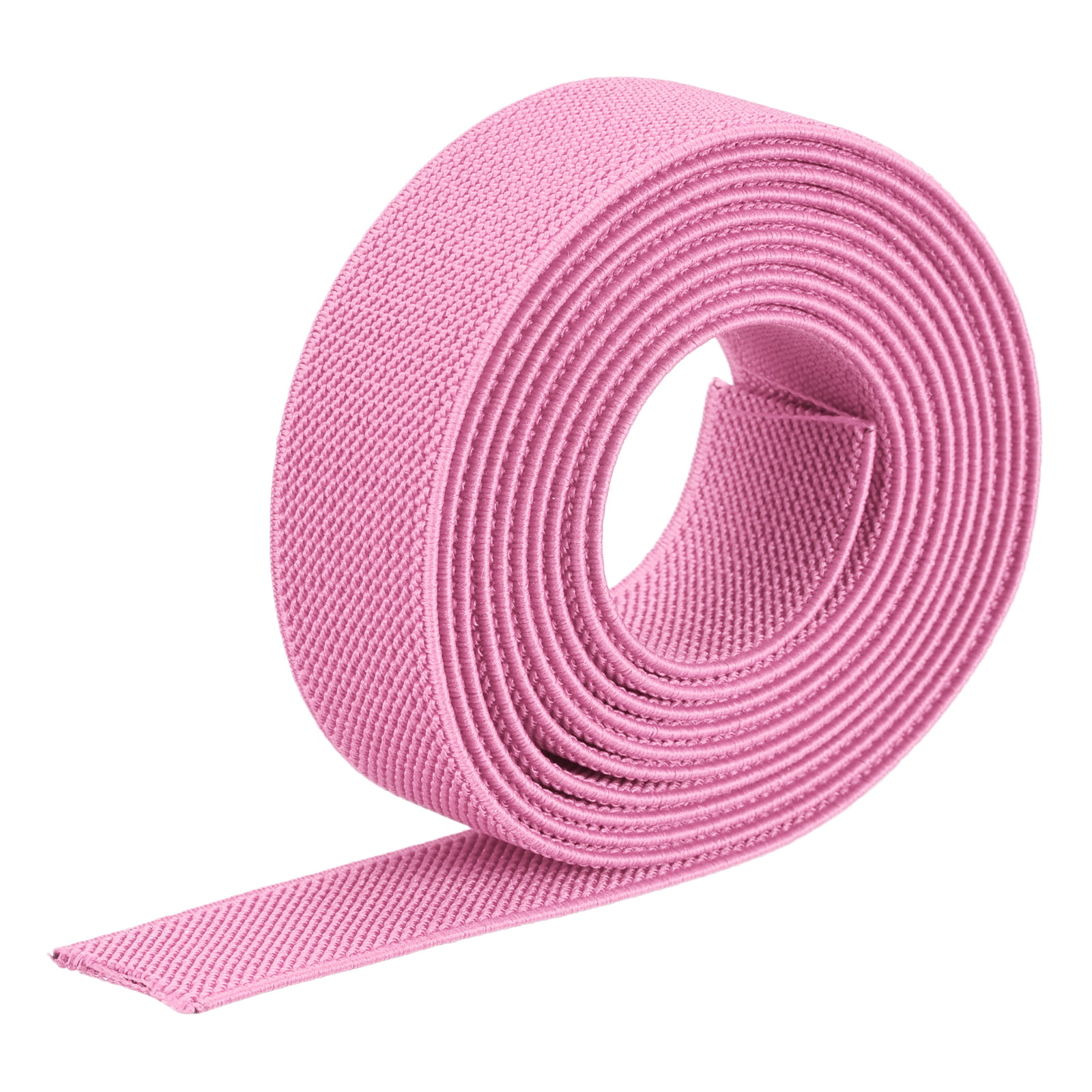 2PCS Sewing Elastic Band 5 Yards 3/4 Inch Knit Double-Side Elastic Spool  Heavy Stretch High Elasticity Strap Material for Sewing Crafts DIY