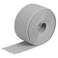 thumbnail image 1 of Twill Elastic Band Double Side 2" Flat 4 Yard 1 Roll Flat Elastic Ribbon Cord Light Grey for Sewing, Waistband, 1 of 6