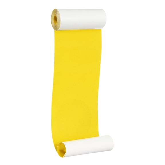 Twill Repair Patches for Sofa Tent Bag,4x79in Self-Adhesive Patches Repair for Clothing, Fabric Crafts, Kit for Backpack Shoe Decoration (Bright Yellow)