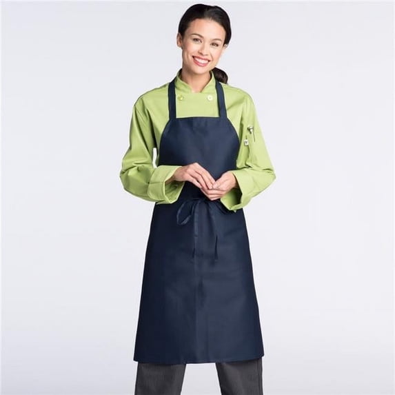 Twill Weave Apron, Navy Blue