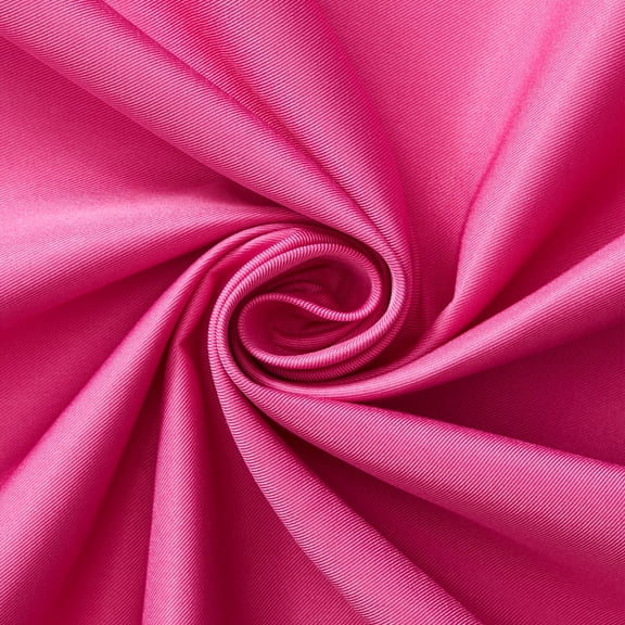 Poly Twill Fabric 58/60 Inch 170 GSM Polyester By The Yard For Sewing Apparel, Crafts, & Décor - Magenta (1 Yard)