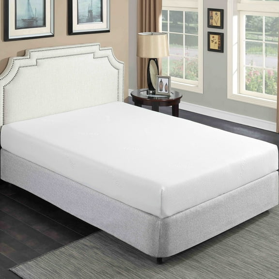 Twin 8" Gel Foam Mattress - Provides Relief From Back Pain Enhances Immune System Function During Sleep
