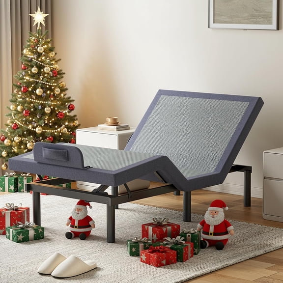 Twin Adjustable Bed Frame with Wireless Remote, Electric Bed Base w/3 Massage Modes, Zero Gravity Bed, Head and Foot Incline, 3 Mins Fast Assembly, 2 USB Ports, Memory Pre-Sets, Anti-Snore