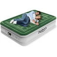 Twin Air Mattress with Built Pump, 16" Durable Blow Up Mattress Airbed