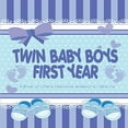 thumbnail image 1 of Pre-Owned Twin Baby Boys First Year - A Book of Life's Precious Moments & Firsts: Twin Baby Boys Journal and Photo Album - Simple Journal First Year Memories Book of First Paperback, 1 of 1