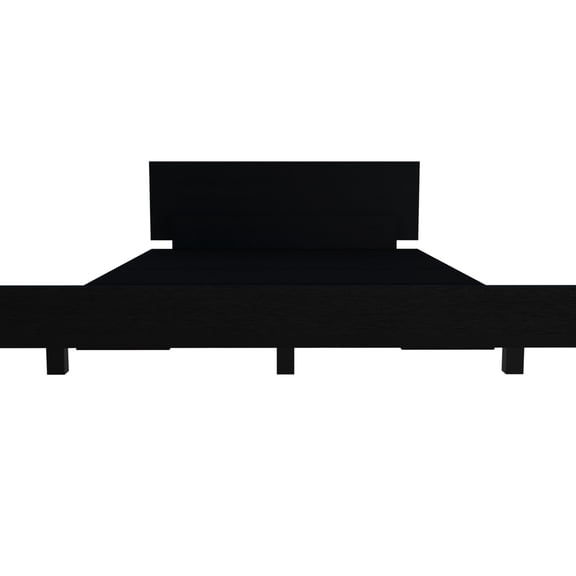 Twin Bed Base - Black, 441 Lb Capacity, Fashionable Design, Easy To Assemble Black , Weight Support, Classic And Modern Blend, Simple Assembly Method