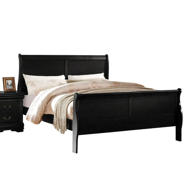 Twin Bed, Black