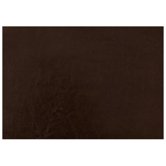 Twin Bed Frame Upholstered, Brown Leather Look Platform Bed - Transitional Style for Small Spaces, Apartments, Dorms Brown + Foam + Faux Leather