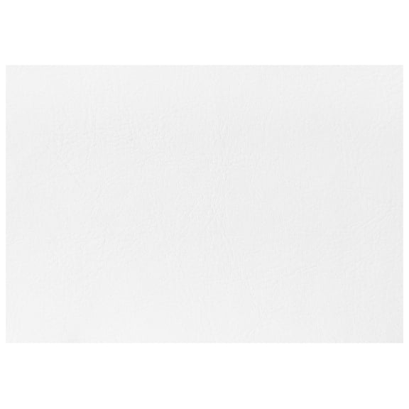 Twin Bed Frame Upholstered White Leather Look Platform Bed Transitional Style for Bedroom, Apartment, Condo - 43" x 81" x 46" White + Foam + Faux Leather
