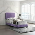 thumbnail image 1 of Twin Bed in Stunning Vibrant Purple for Any Bedroom Setting, 1 of 5