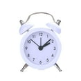 thumbnail image 1 of Twin Bell Alarm Clock Extra Loud Perfect For Heavy Sleepers & Individuals With Trouble Waking Up, Silent Non-Ticking Retro Design With Sweep Second Hand No Annoying Noise,, 1 of 3