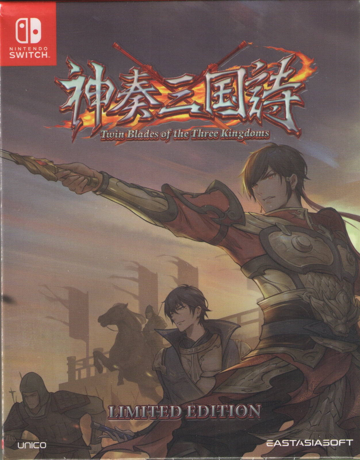 Twin Blades of the Three Kingdoms Limited Ed for Nintendo Switch