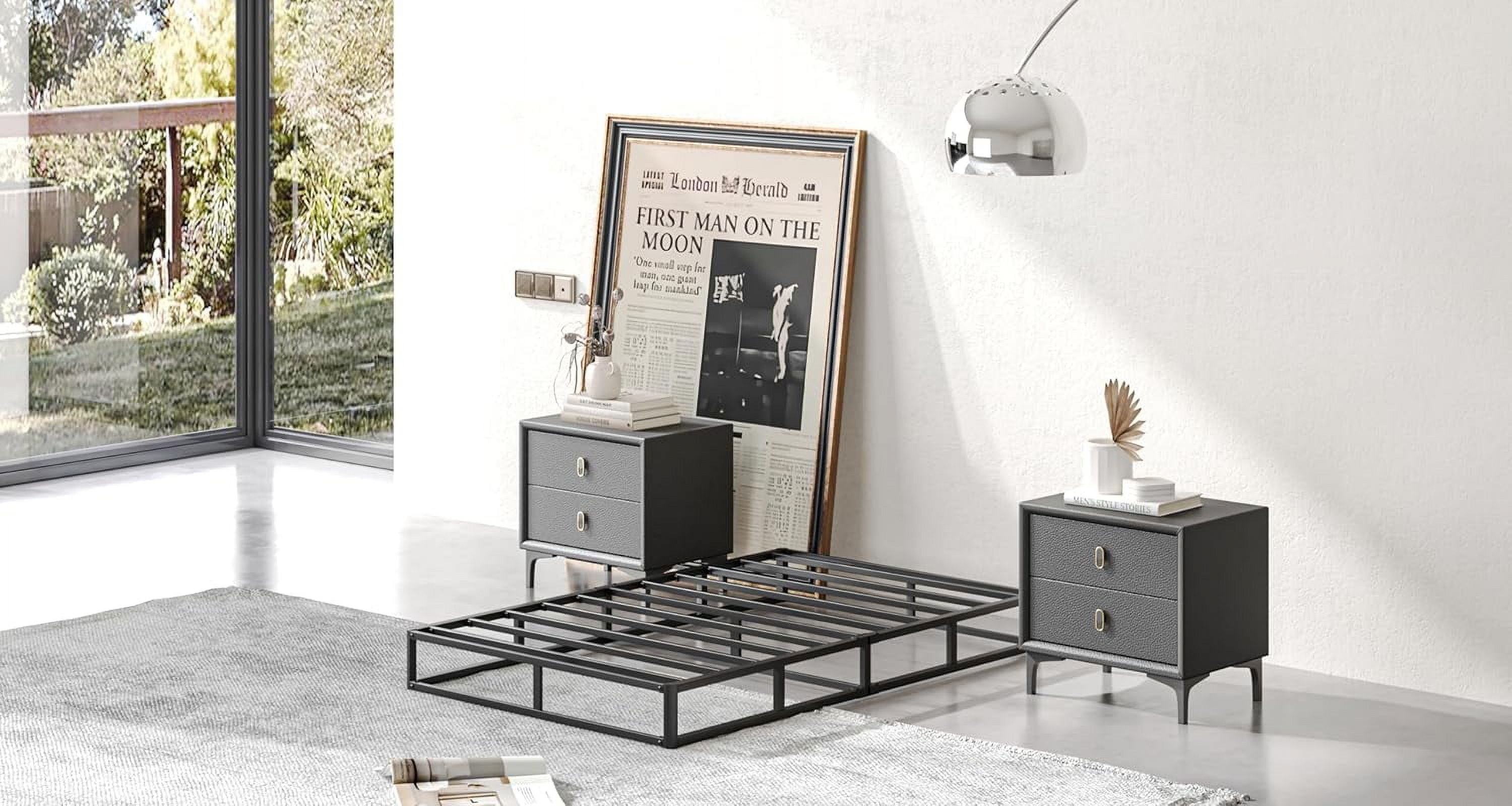 Twin-Box-Spring,Twin Box Spring 5 inch Only,Easy to Assemble Box Spring ...