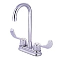 thumbnail image 1 of Twin Brass Bar Faucet - Polished Chrome Finish, 1 of 1