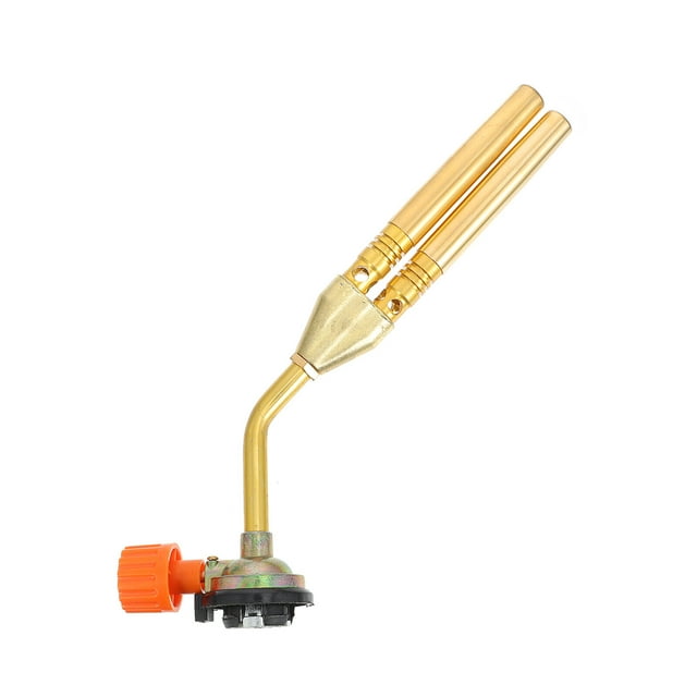 Twin Brazing Flamethrower Adjustable Home Barbecue Welding Gas Torch