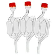 Twin Bubble Airlock Wine/Beer(Pack of 3)