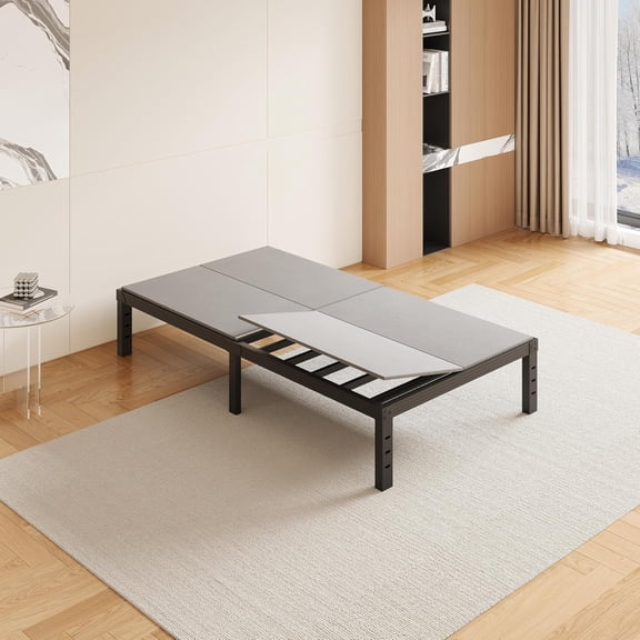 Twin Bunkie Board 8mm Thick Support Slats Anti-Sag Design for Metal Frame Platform Bed Sofa