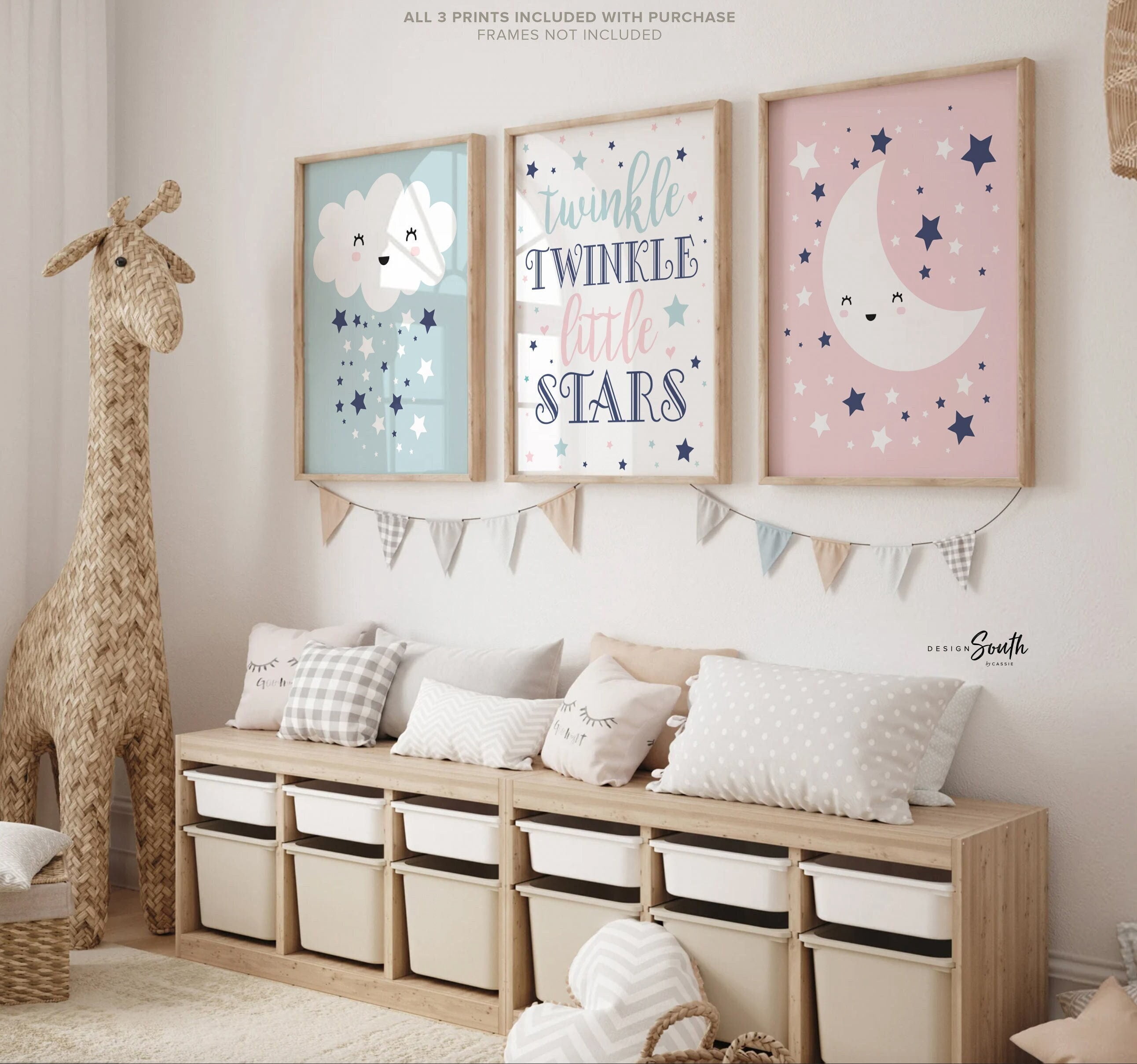 Twin Celestial And Decorative Nursery