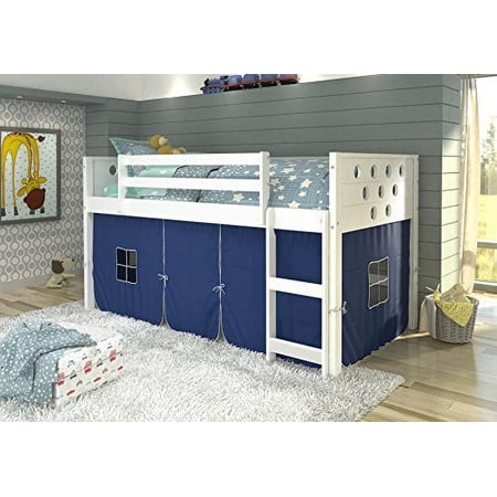 Donco CIRCLES LOW LOFT WHITE W/BLUE TENT KIT