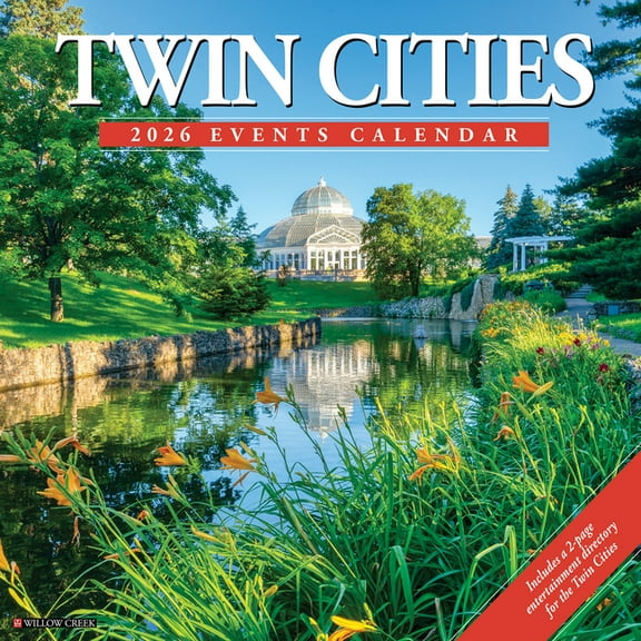 Twin Cities 2026 Wall Calendar, (Paperback)