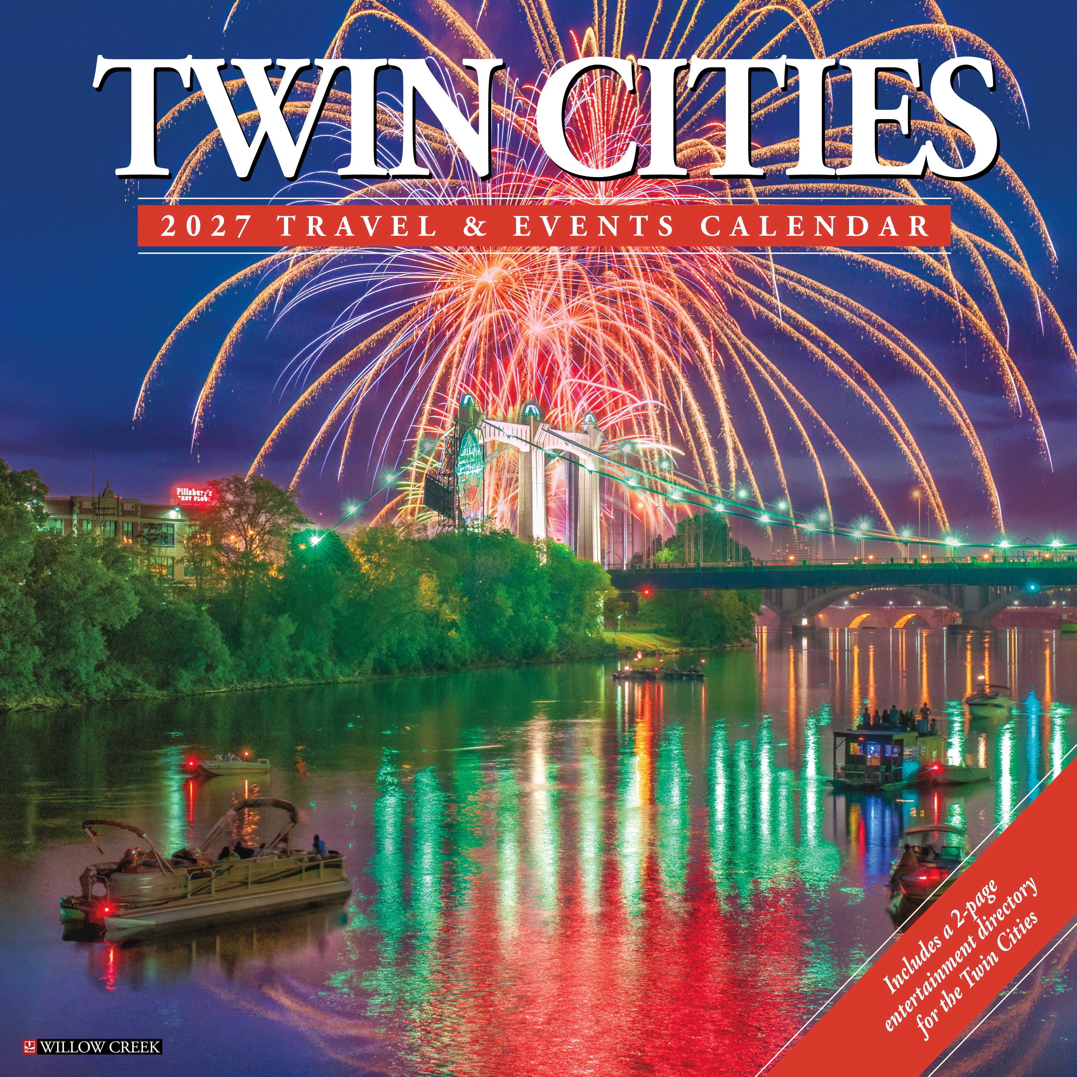 Willow Creek Press, Twin Cities 2027 Wall Calendar
