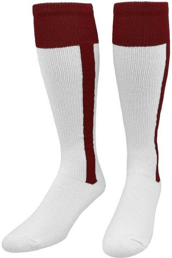 Adult 2-N-1 Baseball/ Softball Stirrup Socks