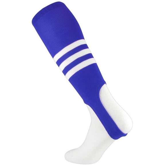 Twin City Adult 7" Stirrup Pattern Sock Royal/White