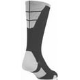 thumbnail image 1 of Twin City Adult Unisex Goalline 20 Team Crew Socks BlackWhite Large, 1 of 2