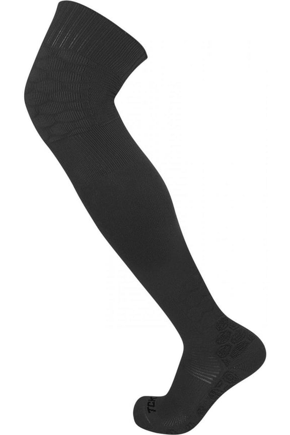 Twin City Defender Heel & Toe Over The Knee Sock Black Large