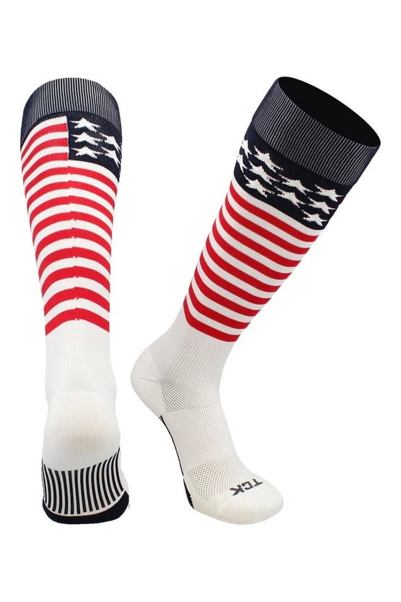Diamond Bld Stars & Stripes Sock