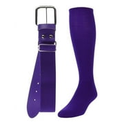 TCK Twin City Multisport Belt & Socks Combo Small Purple