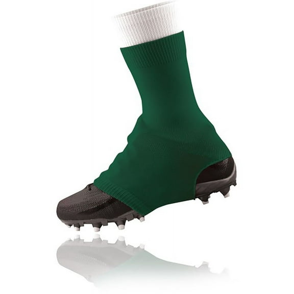 Football Spat Cleat Covers (Dark Green, Medium)