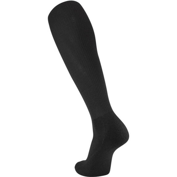Twin City Youth All-Sport Solid Color Tube Sock (Small) Black