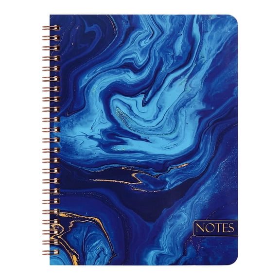 Twin Coil Binding Notebook for Writing 160 Pages Wide Lined Journal Notepads College Ruled Note Book for Student