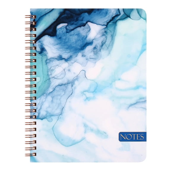 Twin Coil Binding Notebook for Writing 160 Pages Wide Lined Journal Notepads College Ruled Note Book for Student